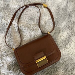 CHARLES & KEITH Charlot Bag - Dark Brown